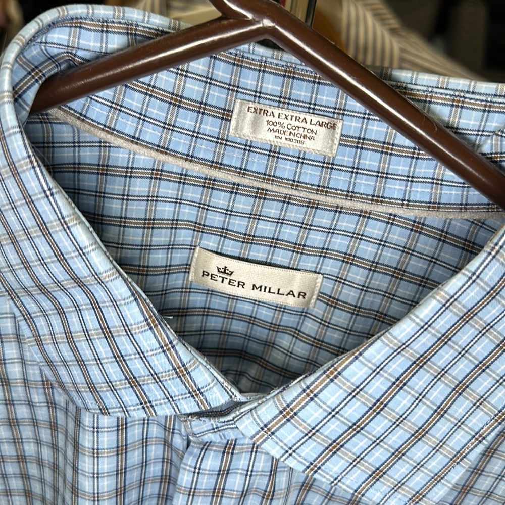 Peter Millar men’s designer shirt size xxl